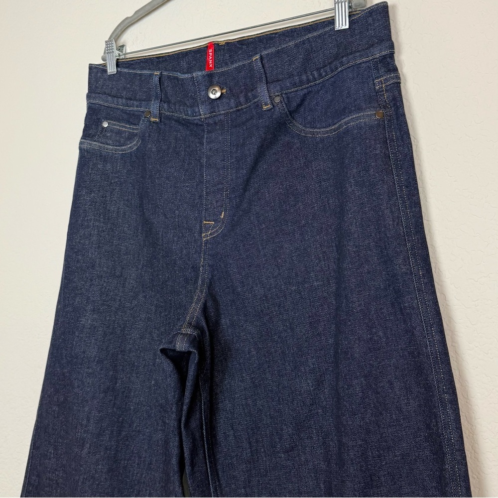 SPANX SPANXshape‎ EveryWear Wide Leg Jeans in Raw Indigo - Picture 6 of 13